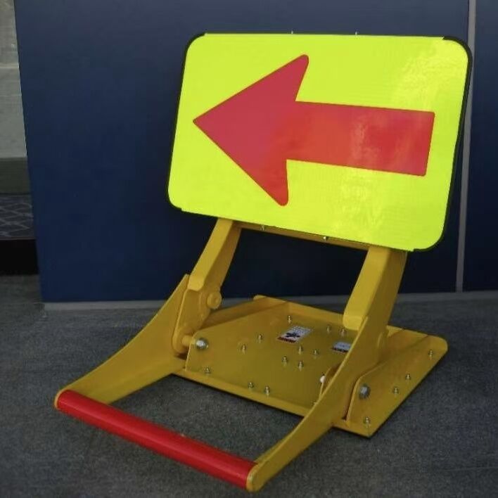 यातायात नियंत्रण और वाहन अवरोधन के लिए टिकाऊ हल्के पाउडर लेपित फोल्डेबल पोर्टेबल वाहन बैरिकेड्स