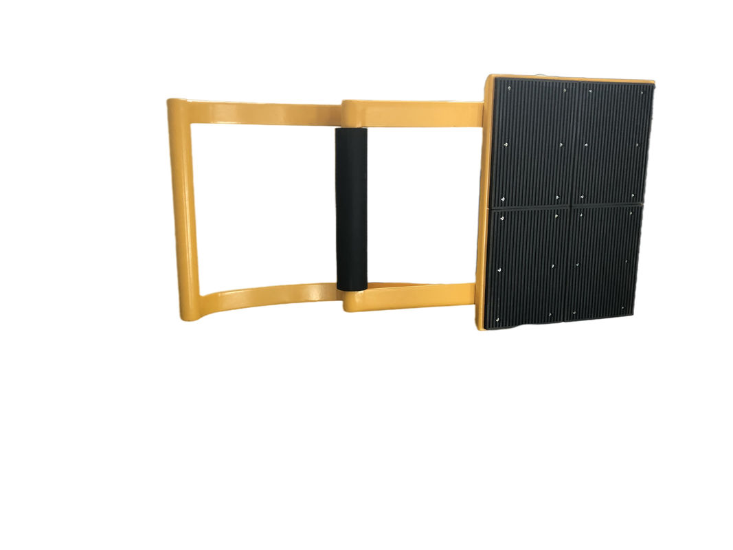 वाहन नियंत्रण के लिए इलेक्ट्रोस्टैटिक स्प्रेइंग और गैर घातक ब्रेक के साथ फोल्डेबल क्रैश एटेंचुएटर