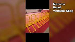 एमवीबी मोबाइल वाहन बैरियर स्थापना